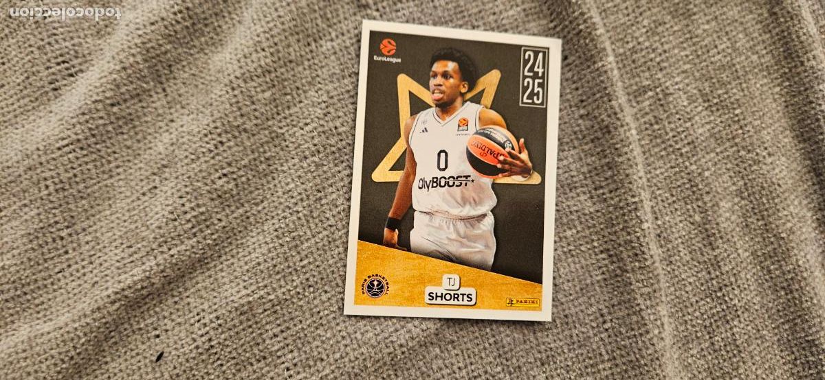 Cromos de Futebol: mvp tj shorts 387 euroliga euroleague 2025 2026 25 26 trading card