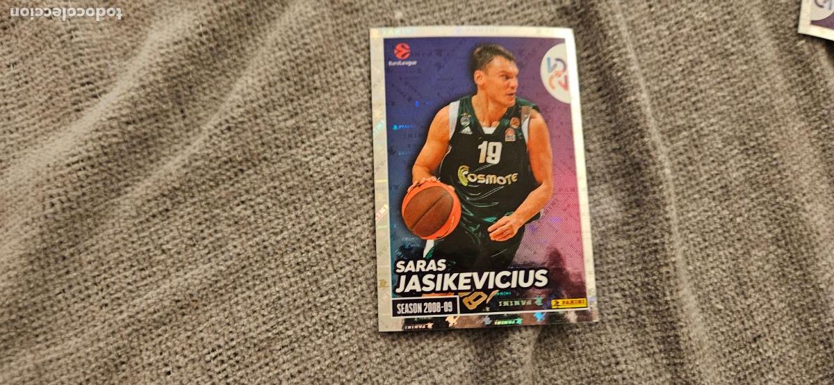 Cromos de Futebol: 424 jasikevicius euroliga euroleague 2025 2026 25 26 trading card