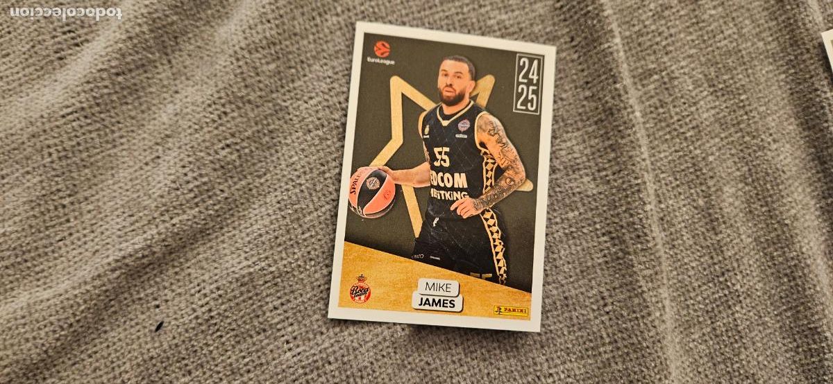 Cromos de Futebol: mvp james 392 euroliga euroleague 2025 2026 25 26 trading card
