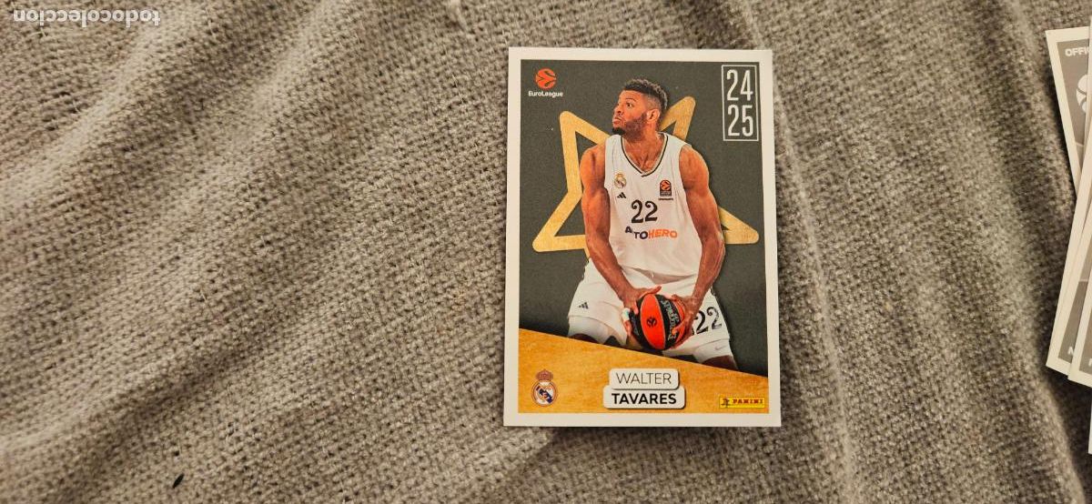 Cromos de Futebol: mvp 396 tavares euroliga euroleague 2025 2026 25 26 trading card
