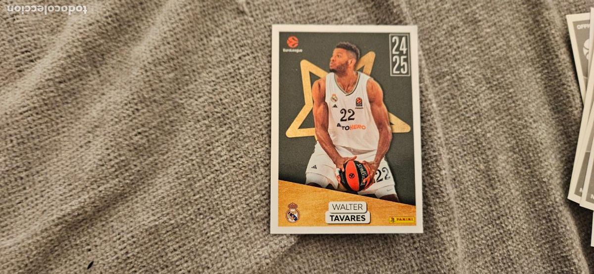 Cromos de Futebol: mvp 396 tavares euroliga euroleague 2025 2026 25 26 trading card