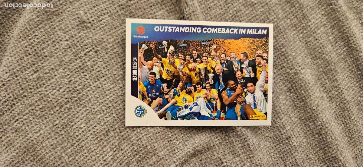 Fu&szlig;ball-Sticker: 441 macabbi euroliga euroleague 2025 2026 25 26 trading card