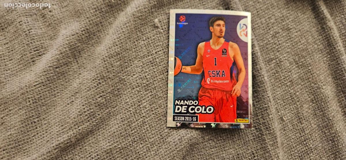 Fu&szlig;ball-Sticker: 400 de colo euroliga euroleague 2025 2026 25 26 trading card