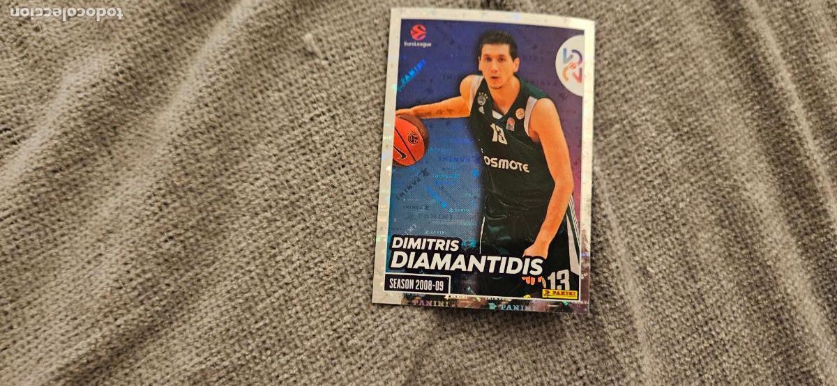 Fu&szlig;ball-Sticker: 405 diamantidis euroliga euroleague 2025 2026 25 26 trading card
