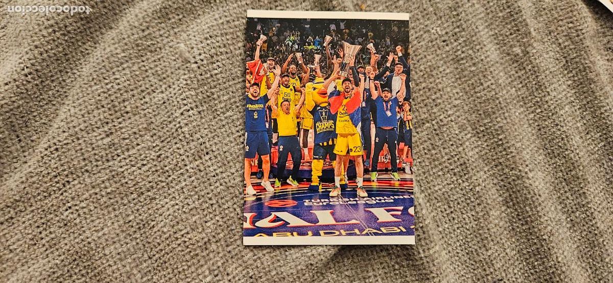 Fu&szlig;ball-Sticker: 428 fenerbahce euroliga euroleague 2025 2026 25 26 trading card