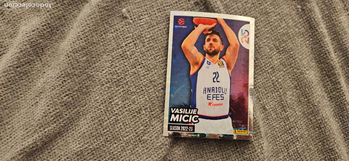 Fu&szlig;ball-Sticker: 407 micic euroliga euroleague 2025 2026 25 26 trading card