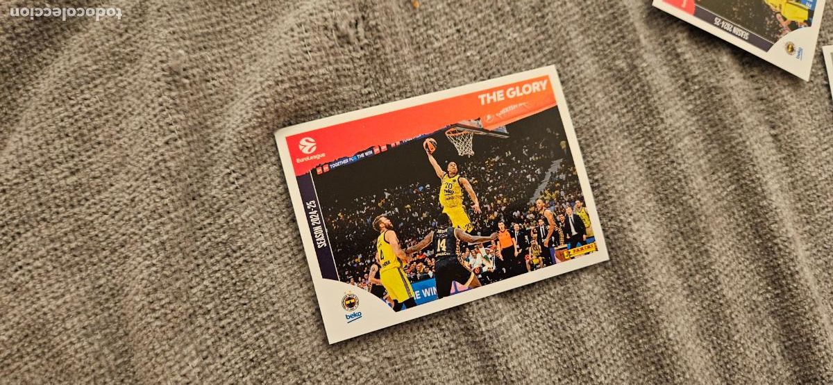 Fu&szlig;ball-Sticker: 431 the glory euroliga euroleague 2025 2026 25 26 trading card