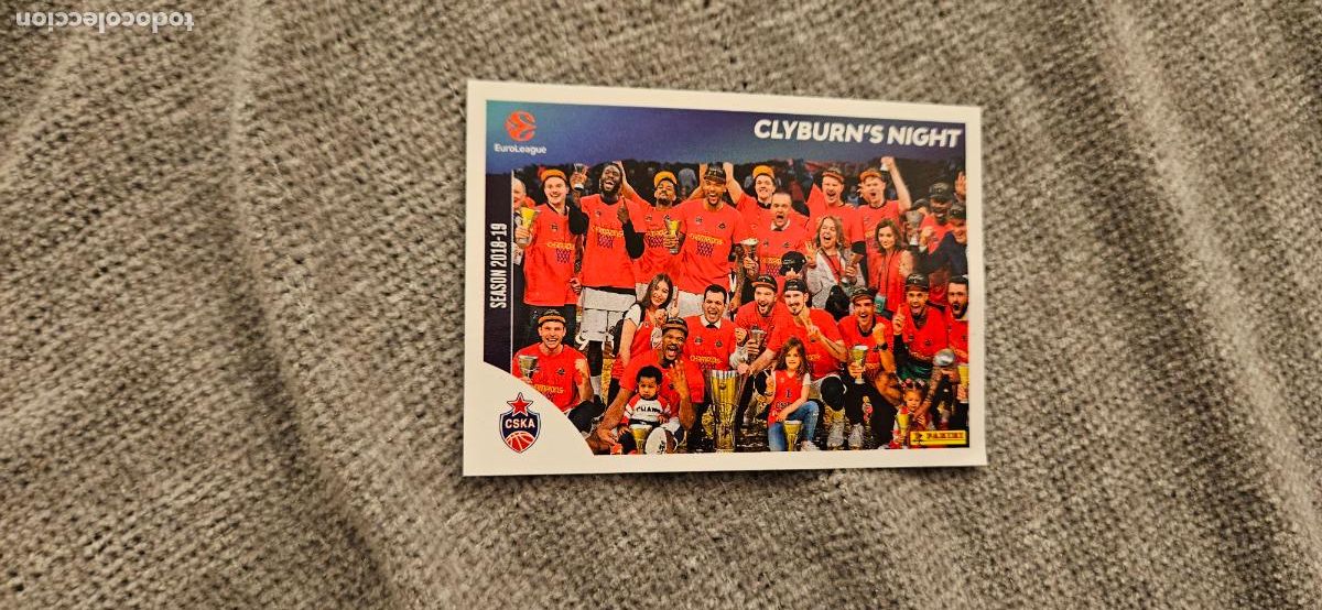 Cartes &agrave; collectionner de Football: 437 clyburn cska euroliga euroleague 2025 2026 25 26 trading card