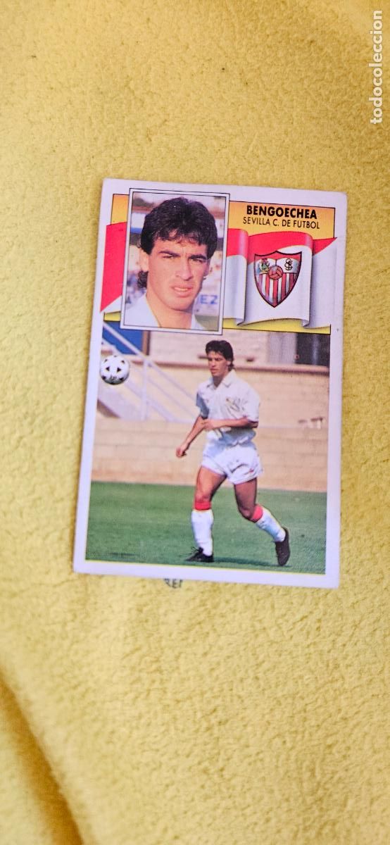 Cartes &agrave; collectionner de Football: sevilla bengoechea este 1990 1991 90 91 despegado trading card