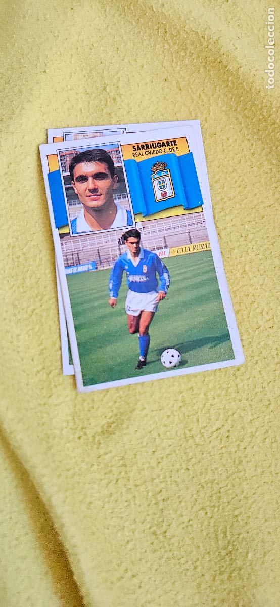 Cartes &agrave; collectionner de Football: oviedo sarriugarte este 1990 1991 90 91 despegado trading card