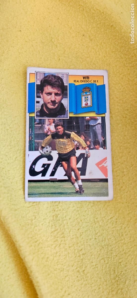 Cartes &agrave; collectionner de Football: oviedo viti este 1990 1991 90 91 despegado trading card