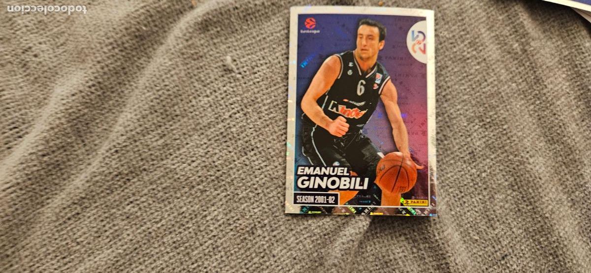 Cartes &agrave; collectionner de Football: 421 ginobili euroliga euroleague 2025 2026 25 26 trading card