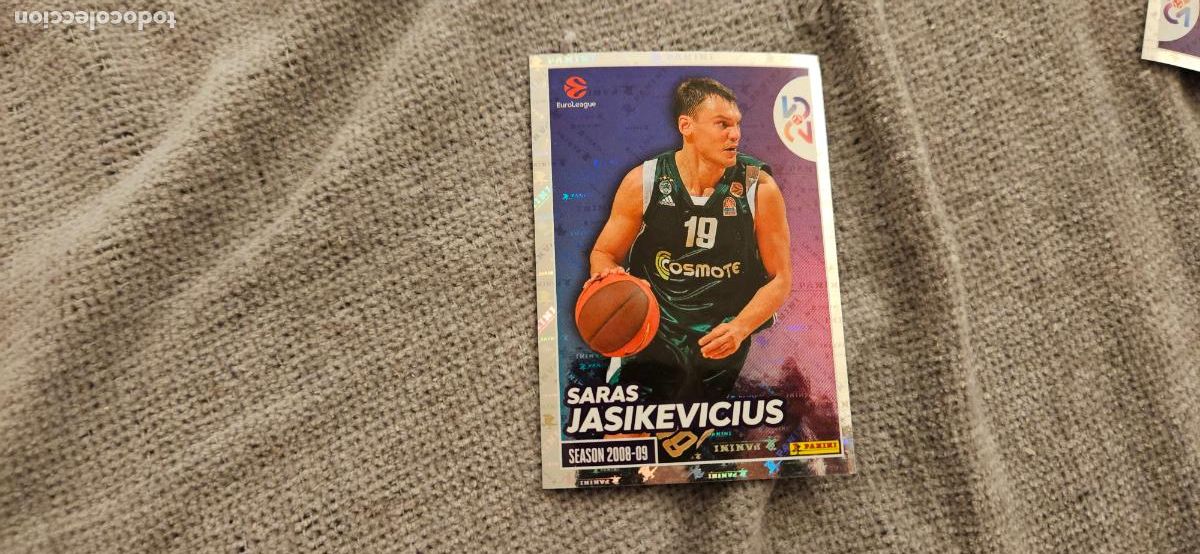 Cartes &agrave; collectionner de Football: 424 jasikevicius euroliga euroleague 2025 2026 25 26 trading card