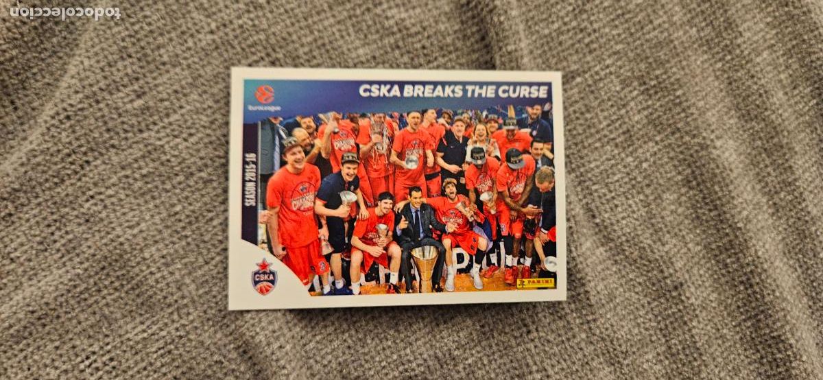 Cartes &agrave; collectionner de Football: 439 cska euroliga euroleague 2025 2026 25 26 trading card