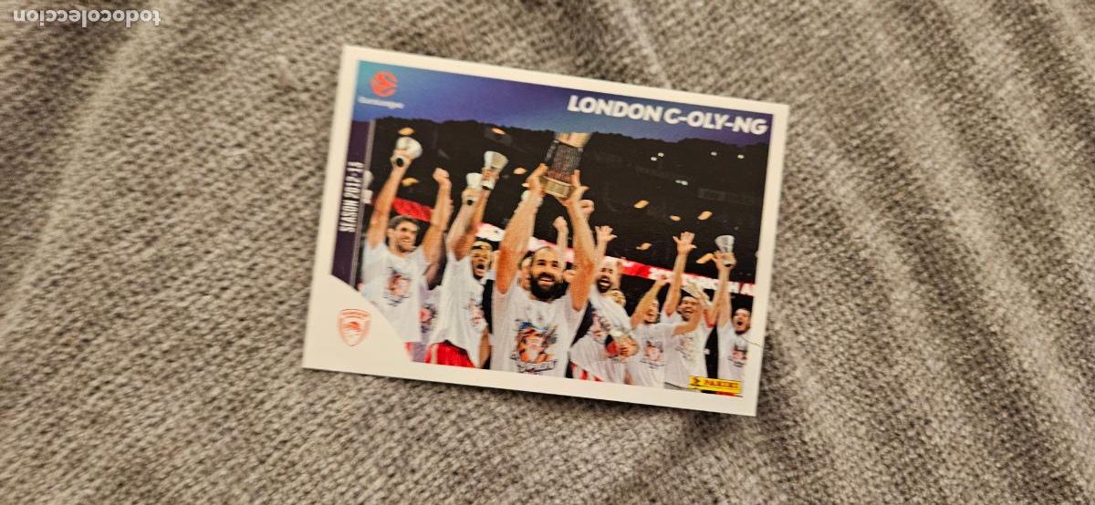 Cromos de F&uacute;tbol: 442 oympiakos euroliga euroleague 2025 2026 25 26 trading card