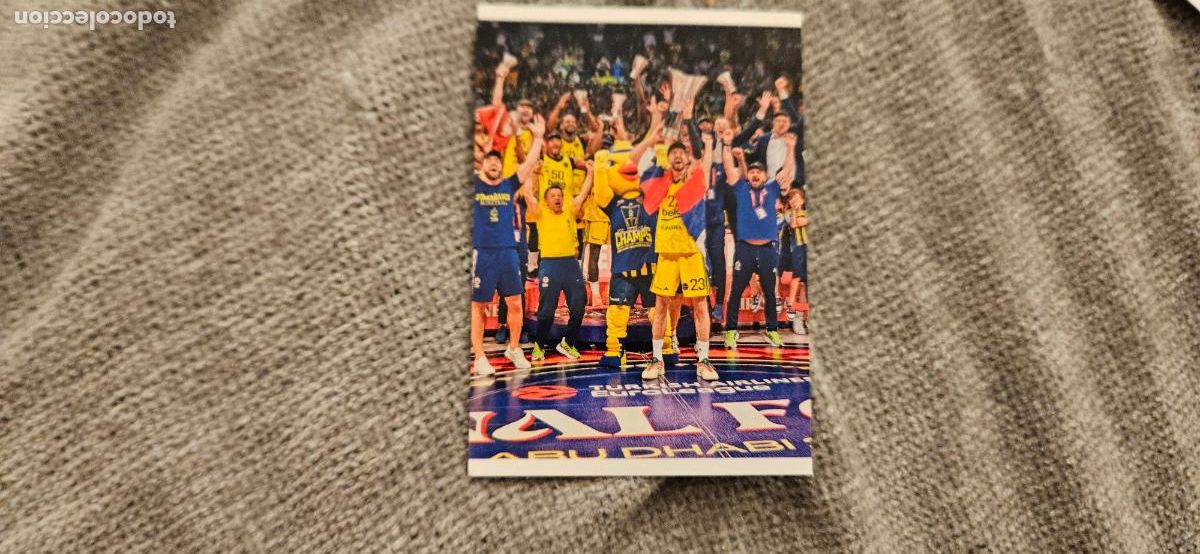 Cromos de F&uacute;tbol: 428 fenerbahce euroliga euroleague 2025 2026 25 26 trading card