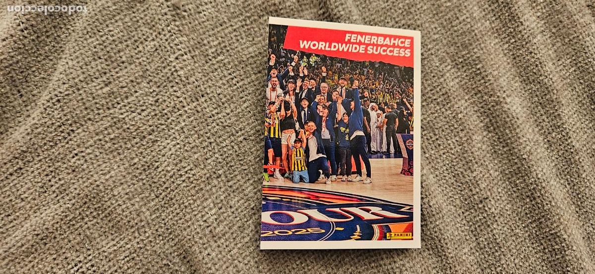 Cromos de F&uacute;tbol: 429 fenerbahce euroliga euroleague 2025 2026 25 26 trading card