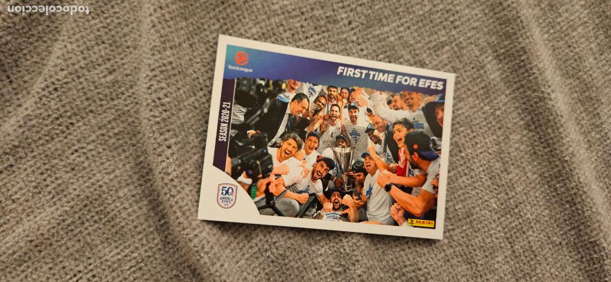 Cromos de F&uacute;tbol: effes first time 435 euroliga euroleague 2025 2026 25 26 trading card