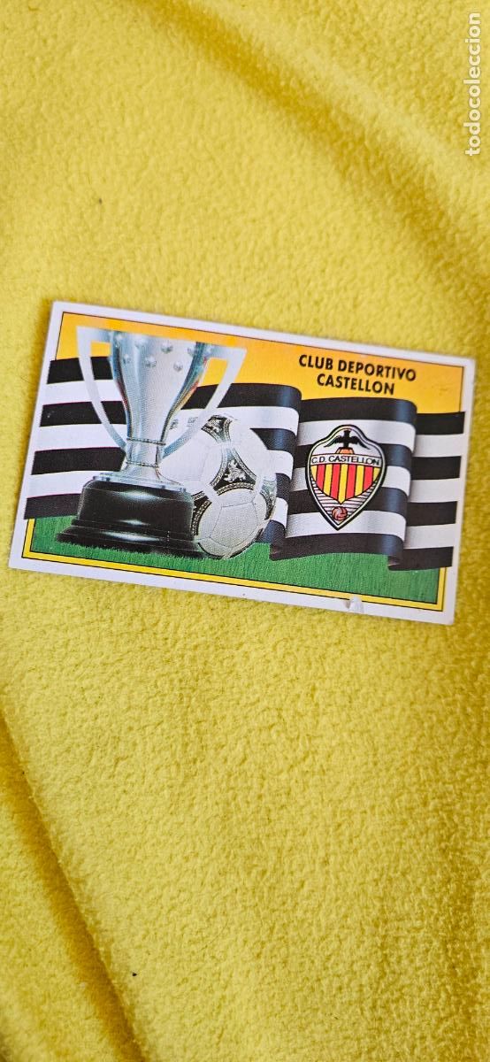 Cromos de F&uacute;tbol: castellon escudo este 1990 1991 90 91 despegado trading card