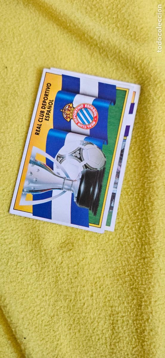 Football Stickers: espa&ntilde;ol escudo este 1990 1991 90 91 despegado trading card