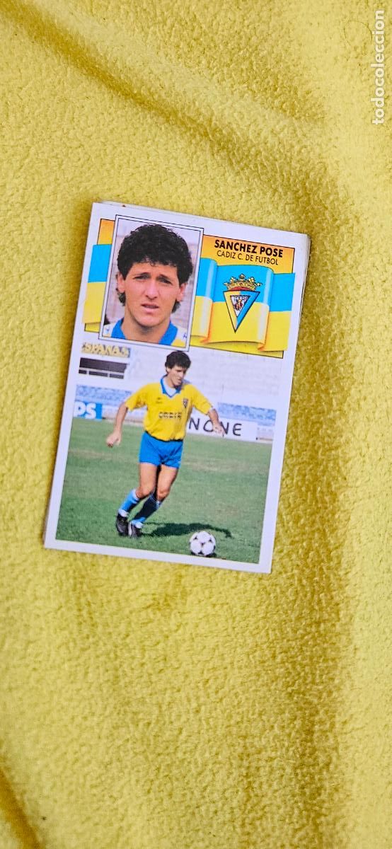 Football Stickers: cadiz posse este 1990 1991 90 91 despegado trading card