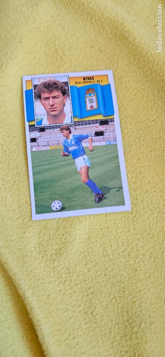Football Stickers: oviedo rivas este 1990 1991 90 91 despegado trading card