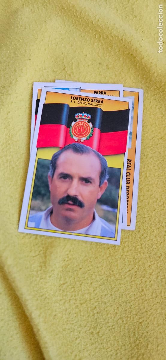 Cromos de F&uacute;tbol: mallorca serra este 1990 1991 90 91 despegado trading card