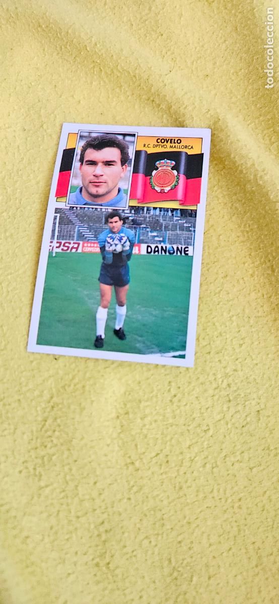 Cromos de F&uacute;tbol: mallorca covelo este 1990 1991 90 91 despegado trading card
