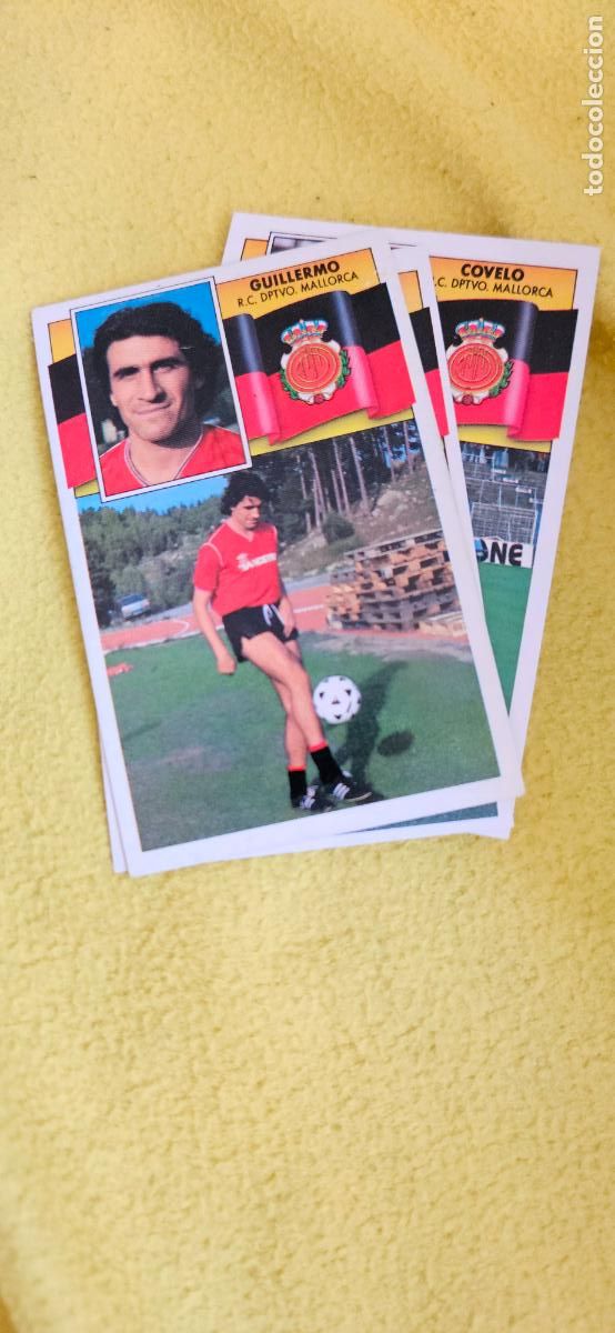 Cromos de F&uacute;tbol: mallorca guillermo este 1990 1991 90 91 despegado trading card