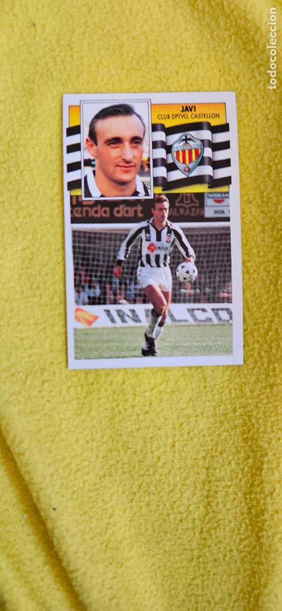 Cromos de F&uacute;tbol: castellon javi este 1990 1991 90 91 despegado trading card