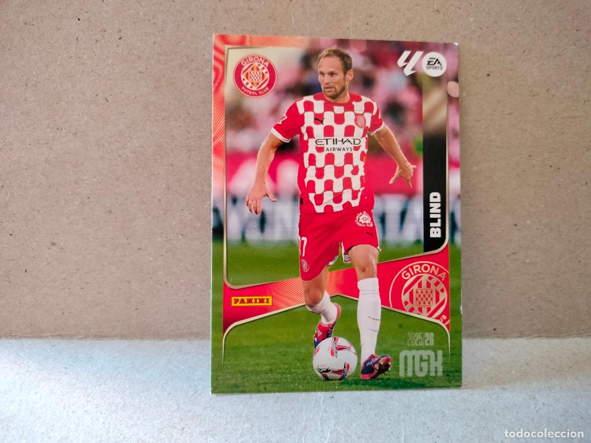 Cromos de F&uacute;tbol: CROMO FUTBOL BLIND GIRONA N187 2025 2026 MEGACRAKS PANINI