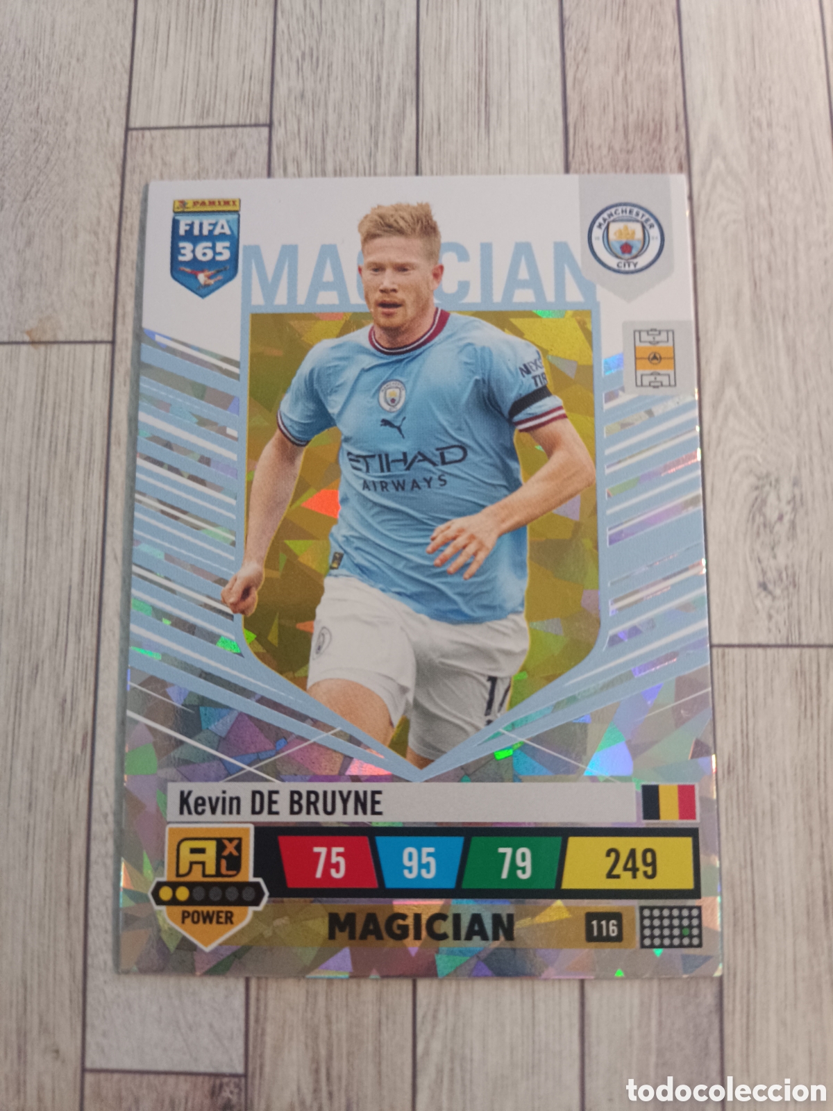 Cromos de F&uacute;tbol: 116 DE BRUYNE MAGICIAN MANCHESTER CITY ADRENALYN XL FIFA 365 2023 PANINI 23