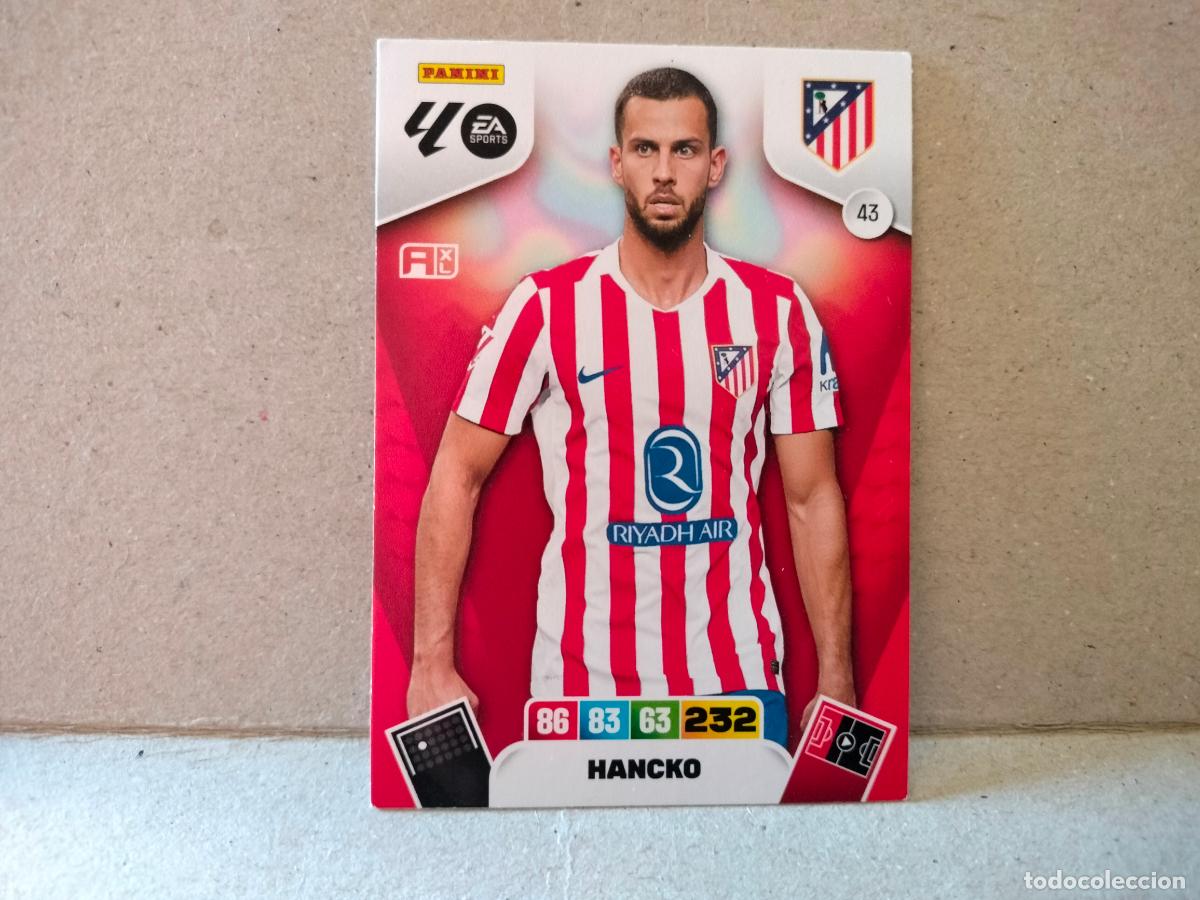 Cromos de F&uacute;tbol: CROMO FUTBOL HANCKO AT DE MADRID N43 2025-26 ADRENALYN XL PANINI