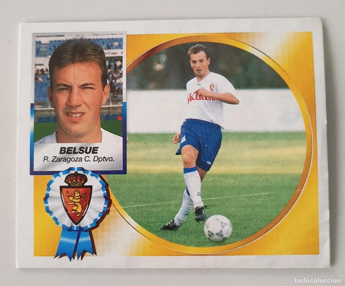 Cromos de F&uacute;tbol: CROMO DE FUTBOL BELSUE - REAL ZARAGOZA - EDICIONES ESTE LIGA 94-95