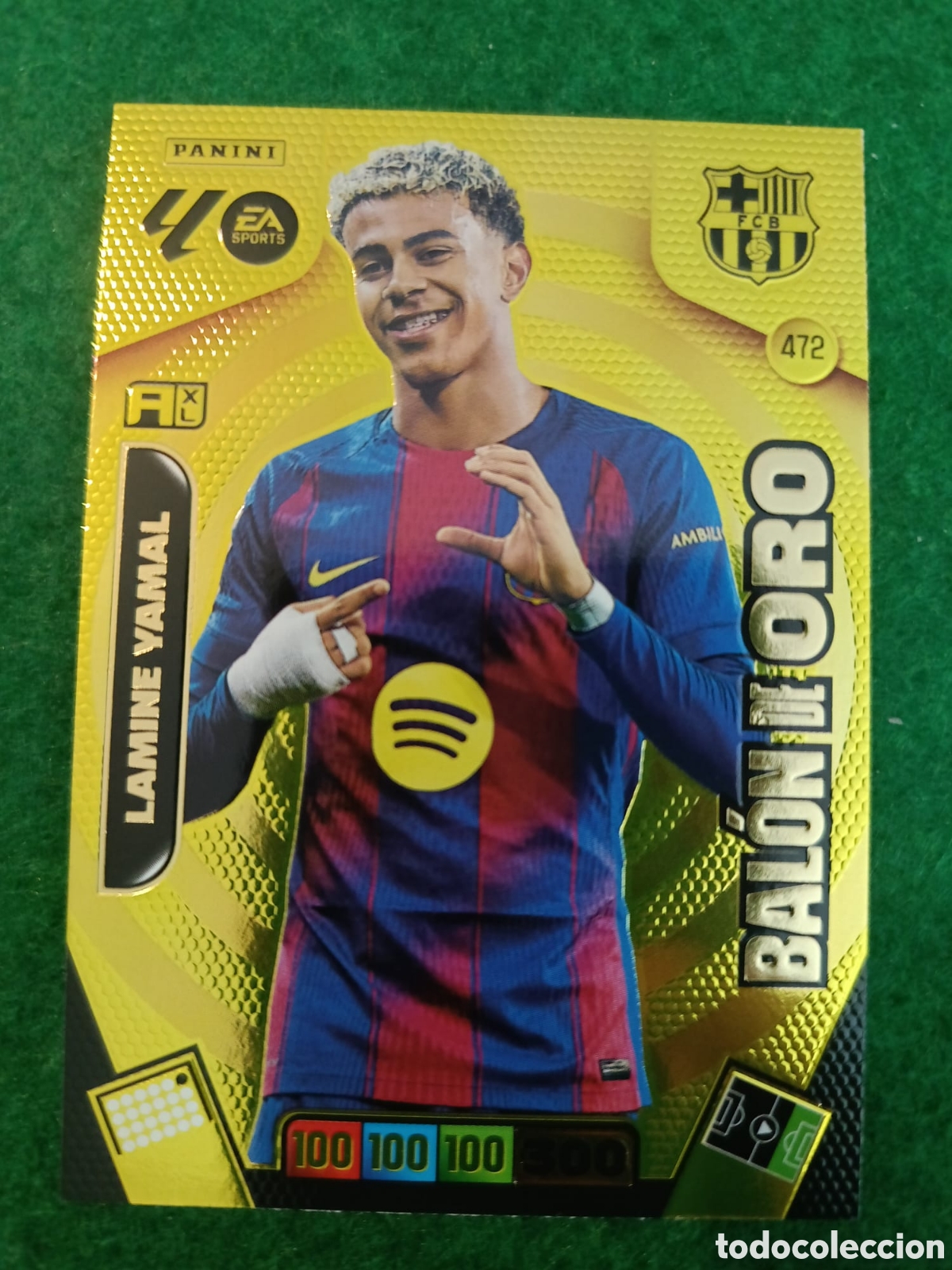 Cromos de F&uacute;tbol: Lamine yamal 472 fc Barcelona bal&oacute;n de oro adrenalyn xl 2025 2026