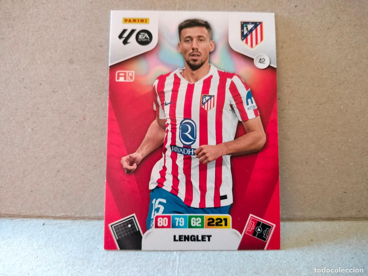 Cromos de F&uacute;tbol: CROMO FUTBOL LENGLET AT DE MADRID N42 2025-26 ADRENALYN XL PANINI