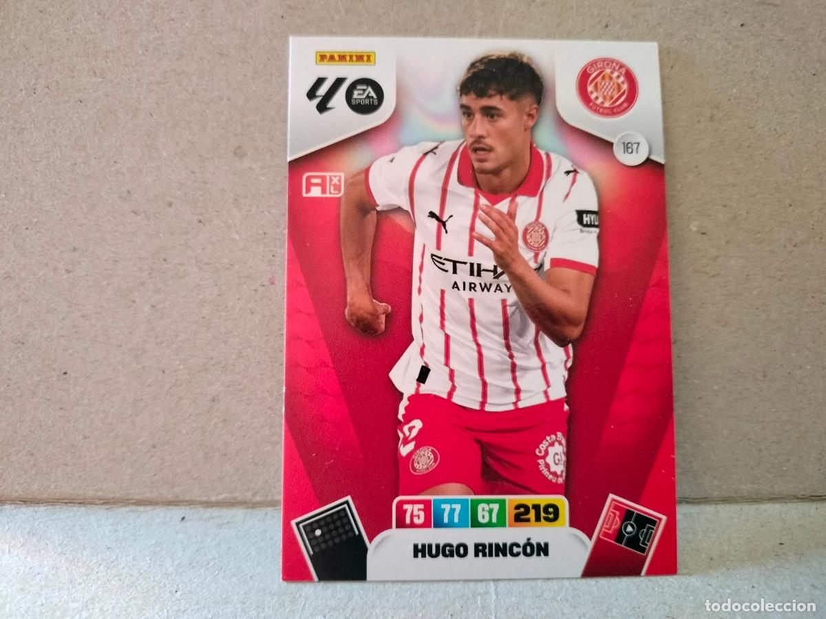 Cromos de F&uacute;tbol: CROMO FUTBOL HUGO RINC&Oacute;N GIRONA N167 2025-26 ADRENALYN XL PANINI