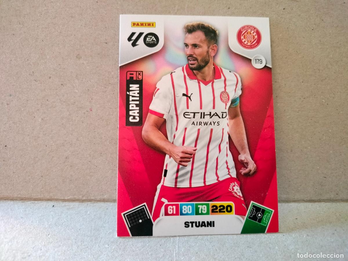Cromos de F&uacute;tbol: CROMO FUTBOL STUANI GIRONA N179 2025-26 ADRENALYN XL PANINI