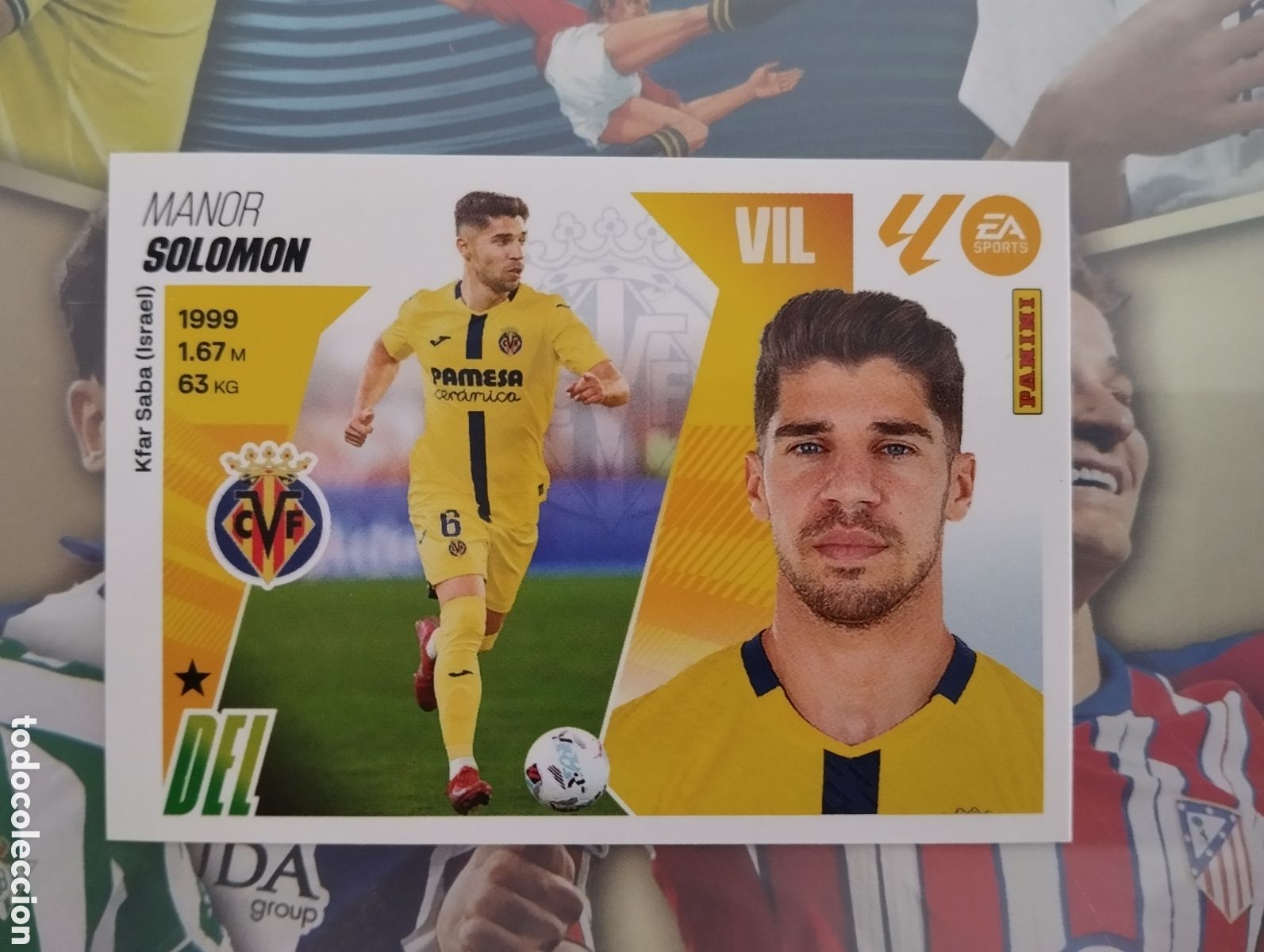 Cromos de F&uacute;tbol: LIGA ESTE 2025 2026 25 26 - PANINI - &Uacute;LTIMOS FICHAJES N⁰ 52 SOLOMON VILLARREAL