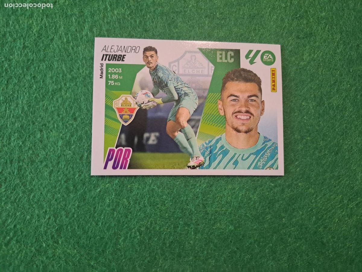 Cromos de F&uacute;tbol: liga este 2025 2026 25 26 nuevo 2 edicion n&ordm; 4 iturbe elche