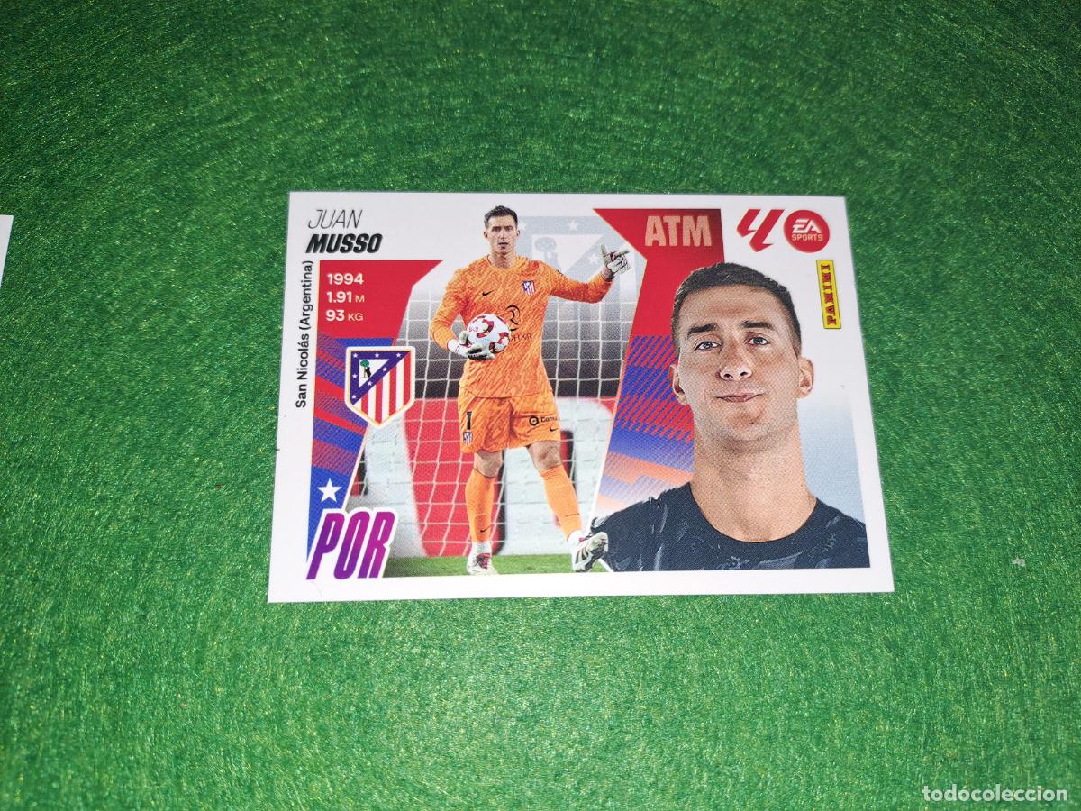 Cromos de F&uacute;tbol: liga este 2025 2026 25 26 nuevo Atletico de madrid n&ordm; 4 muso