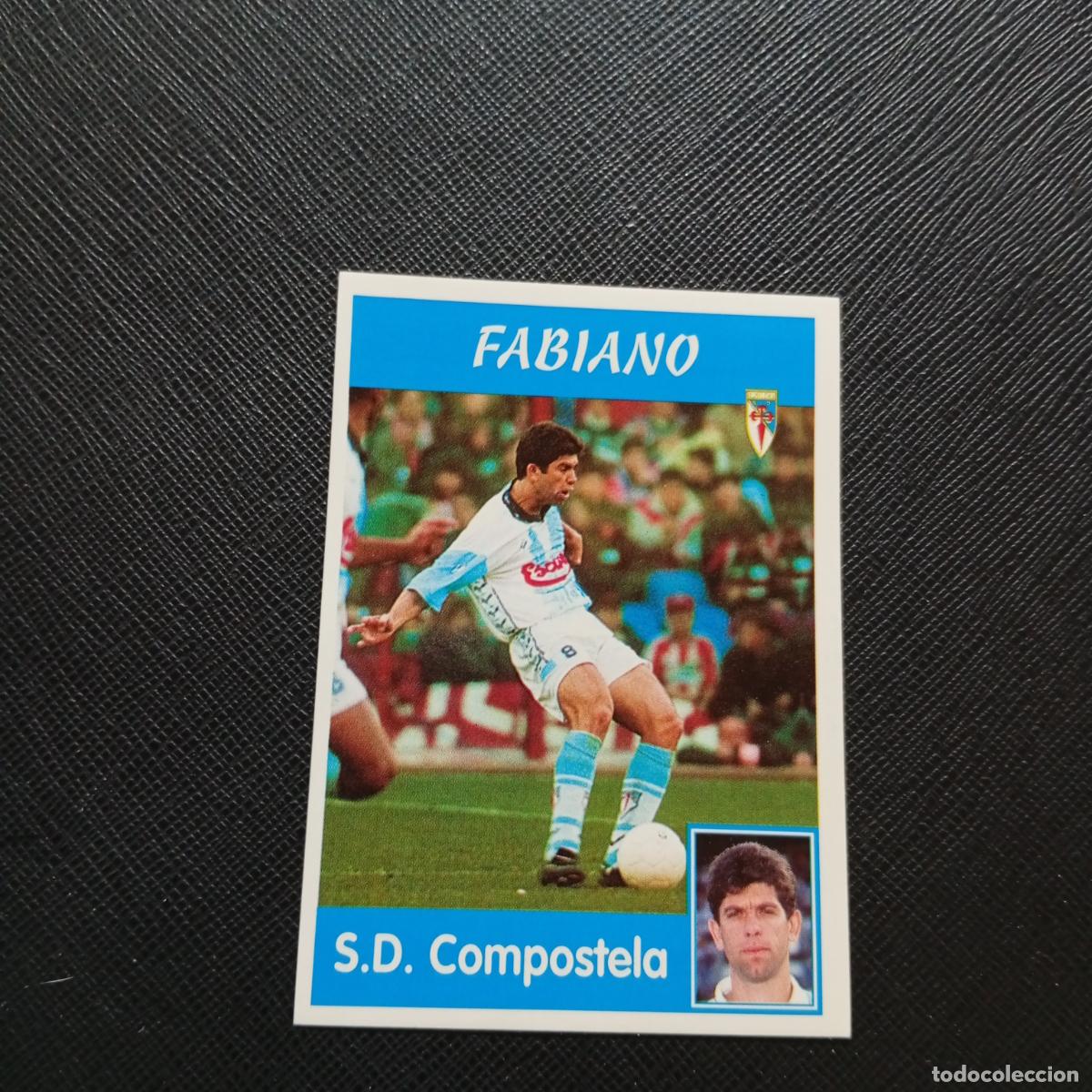 Cromos de F&uacute;tbol: 172 FABIANO COMPOSTELA PANINI 1997 1998 CROMO FUTBOL 97 98 - SIN PEGAR - A165 PG19