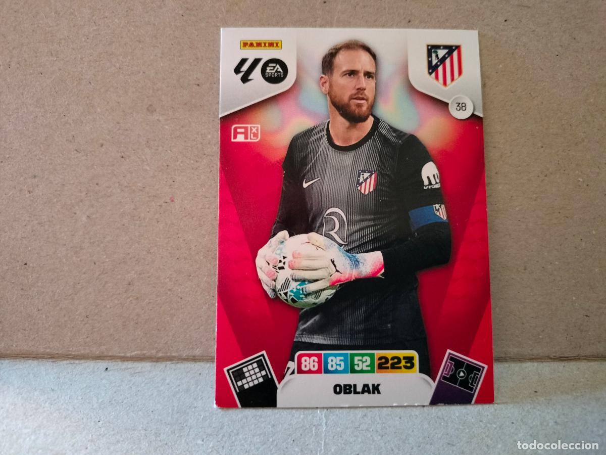 Cromos de F&uacute;tbol: CROMO OBLAK AT DE MADRID N38 2025-26 ADRENALYN XL PANINI