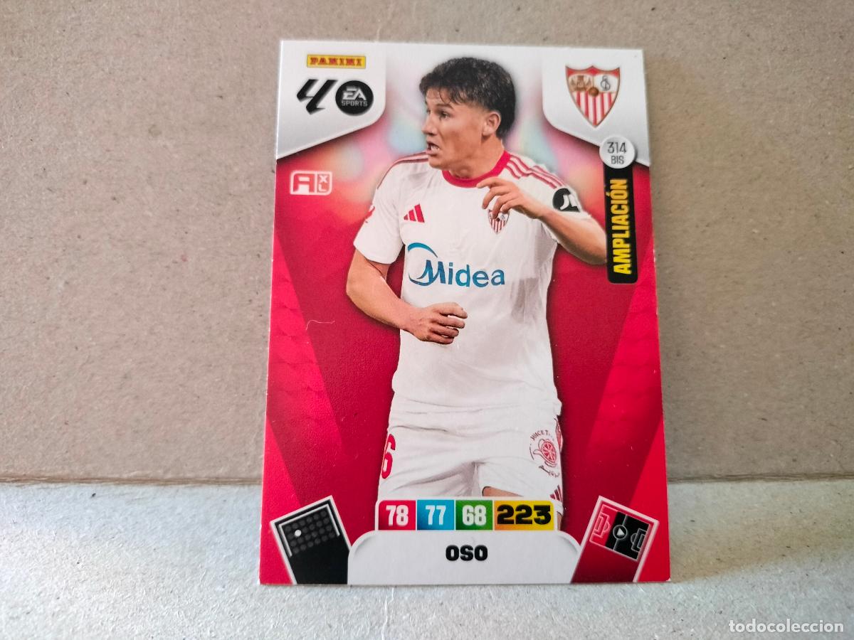 Cromos de F&uacute;tbol: CROMO OSO SEVILLA N314BIS 2025-26 ADRENALYN XL PANINI