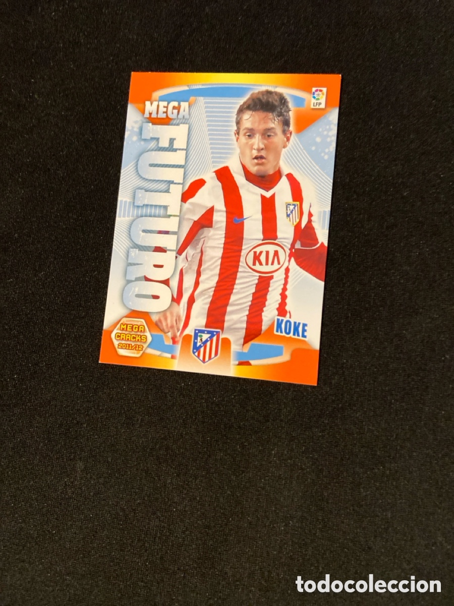 Cromos de F&uacute;tbol: KOKE 419 MEGA FUTURO (ATL&Eacute;TICO MADRID)