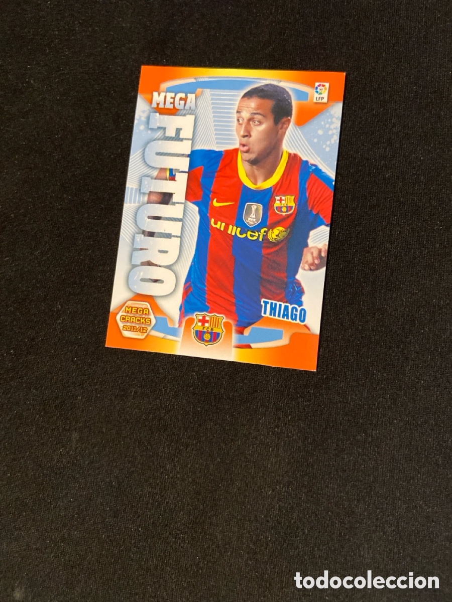 Cartes &agrave; collectionner de Football: THIAGO 423 MEGA FUTURO (BARCELONA) PANINI MEGACRACKS 2011-2012 11 12 CROMO CARTA M-5