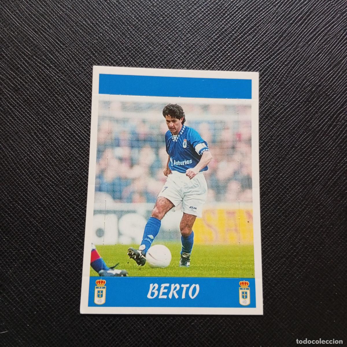 Cromos de F&uacute;tbol: 262 BERTO OVIEDO PANINI 1997 1998 CROMO FUTBOL 97 98 - SIN PEGAR - A165 PG37