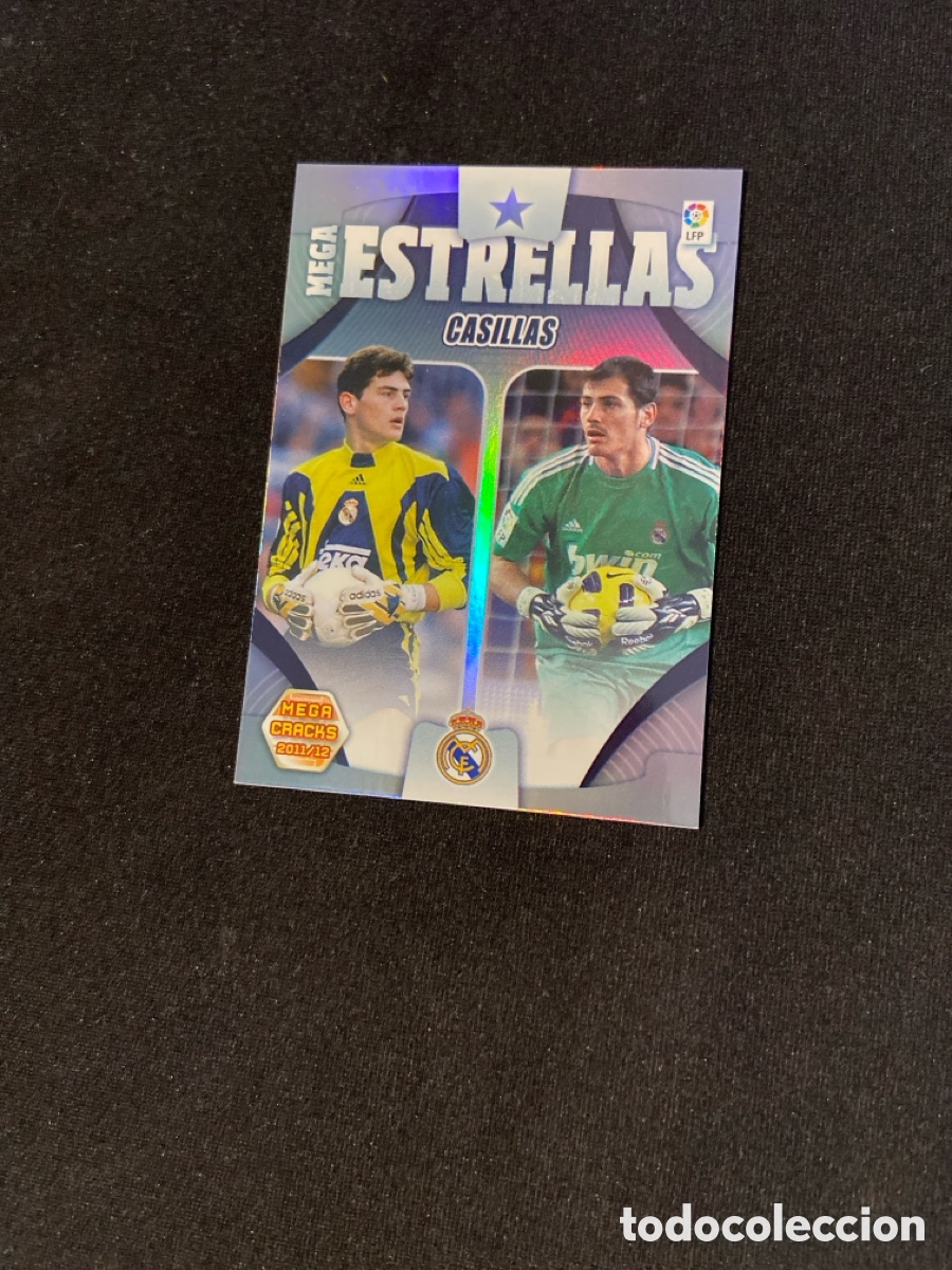 Cromos de F&uacute;tbol: CASILLAS 424 MEGA ESTRELLAS (REAL MADRID)
