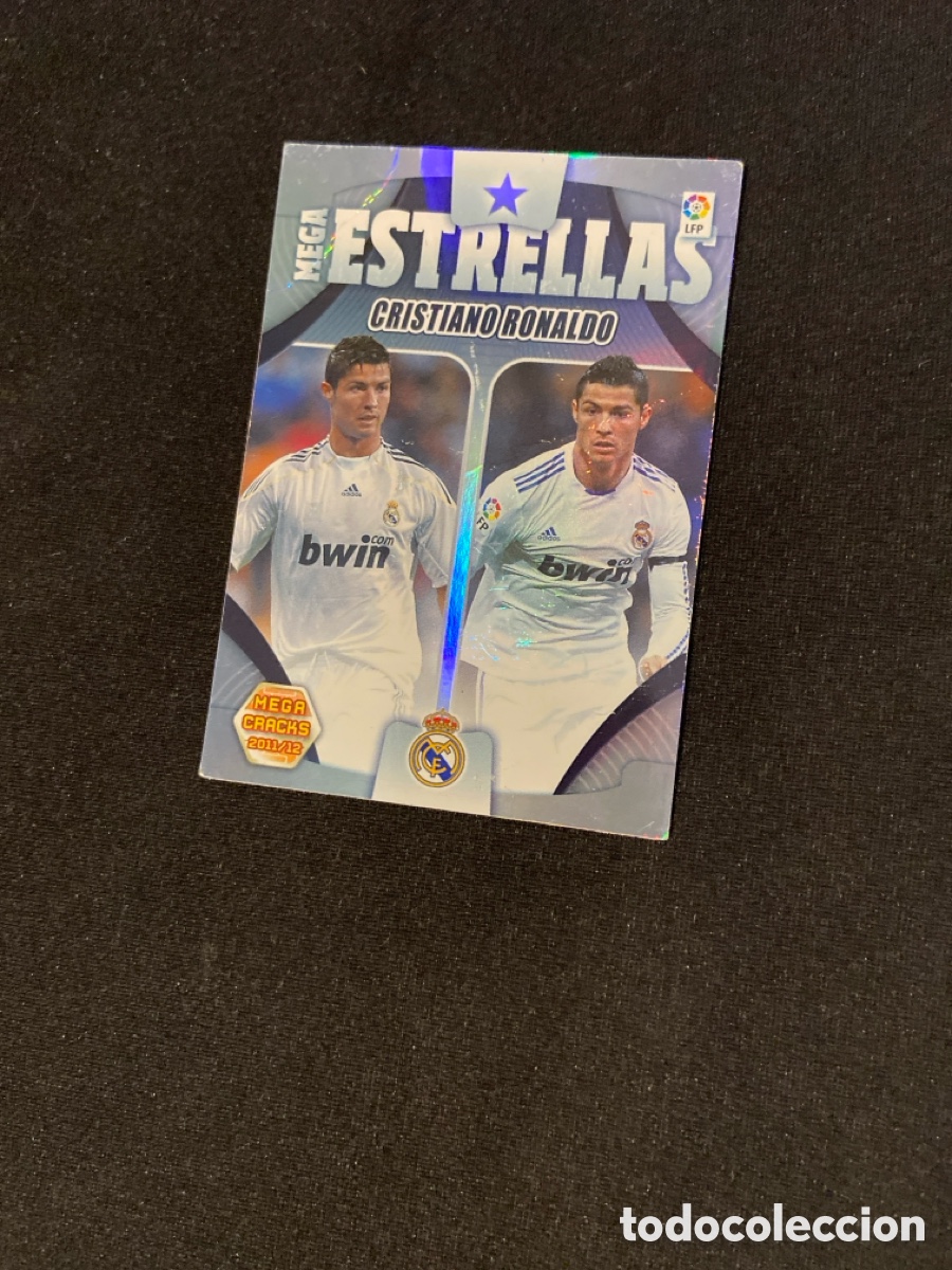 Cromos de F&uacute;tbol: CRISTIANO RONALDO 425 MEGA ESTRELLAS (REAL MADRID)