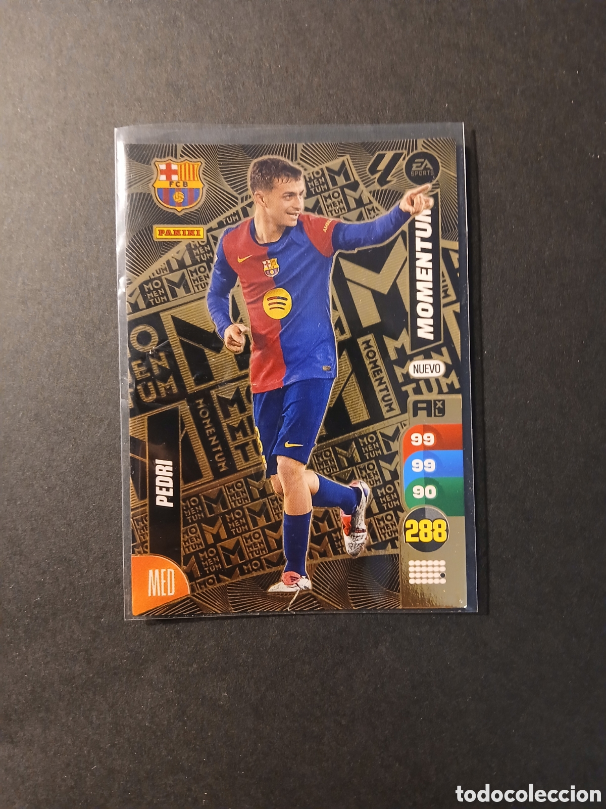 Cromos de F&uacute;tbol: PEDRO BARCELONA NUEVO MOMENTUM ADRENALYN XL LIGA 2024/2025 24 25 PANINI